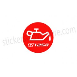 Sticker "Huile R1250"