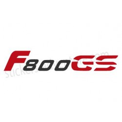 Stickers F800 GS bagagerie V2 